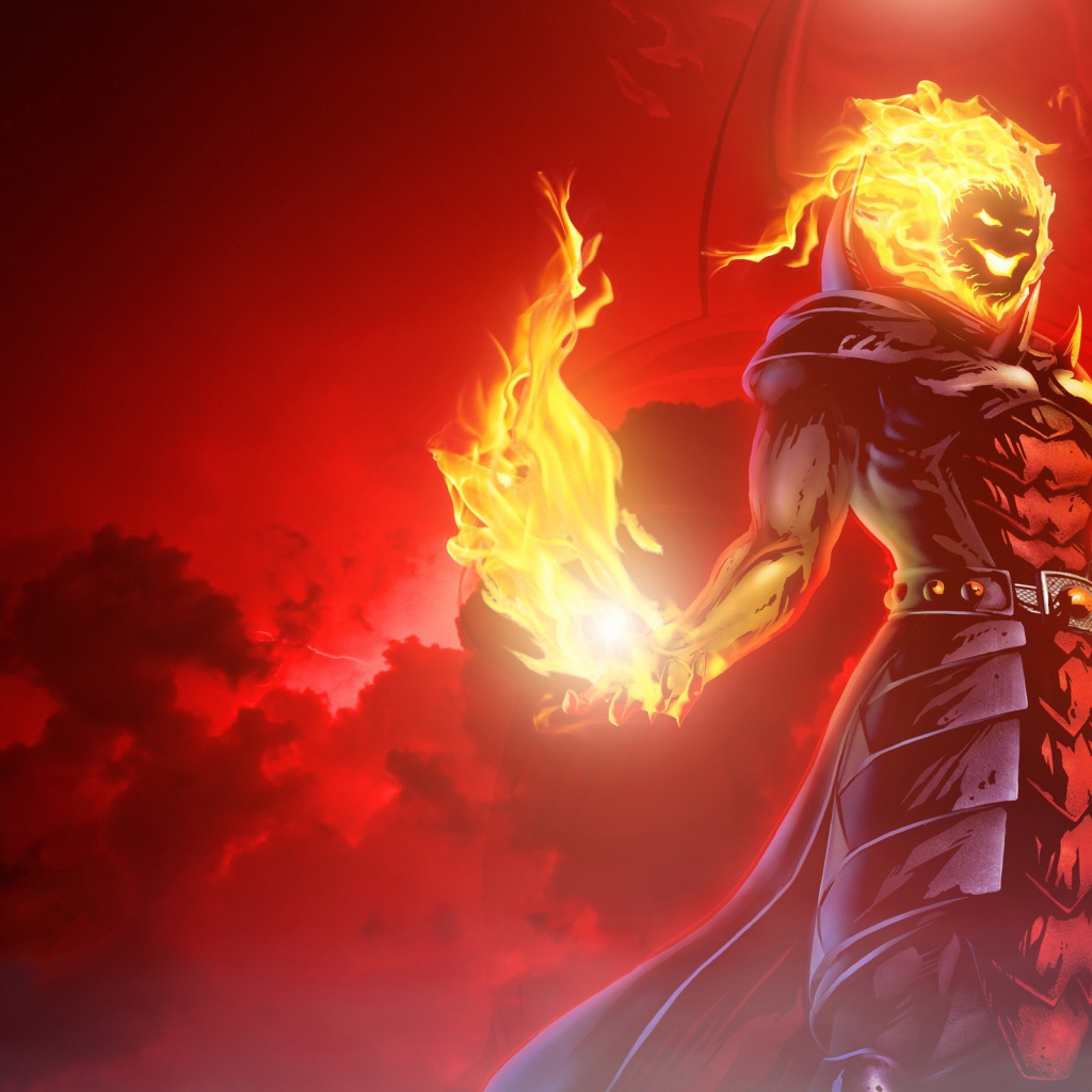 Огненный человек