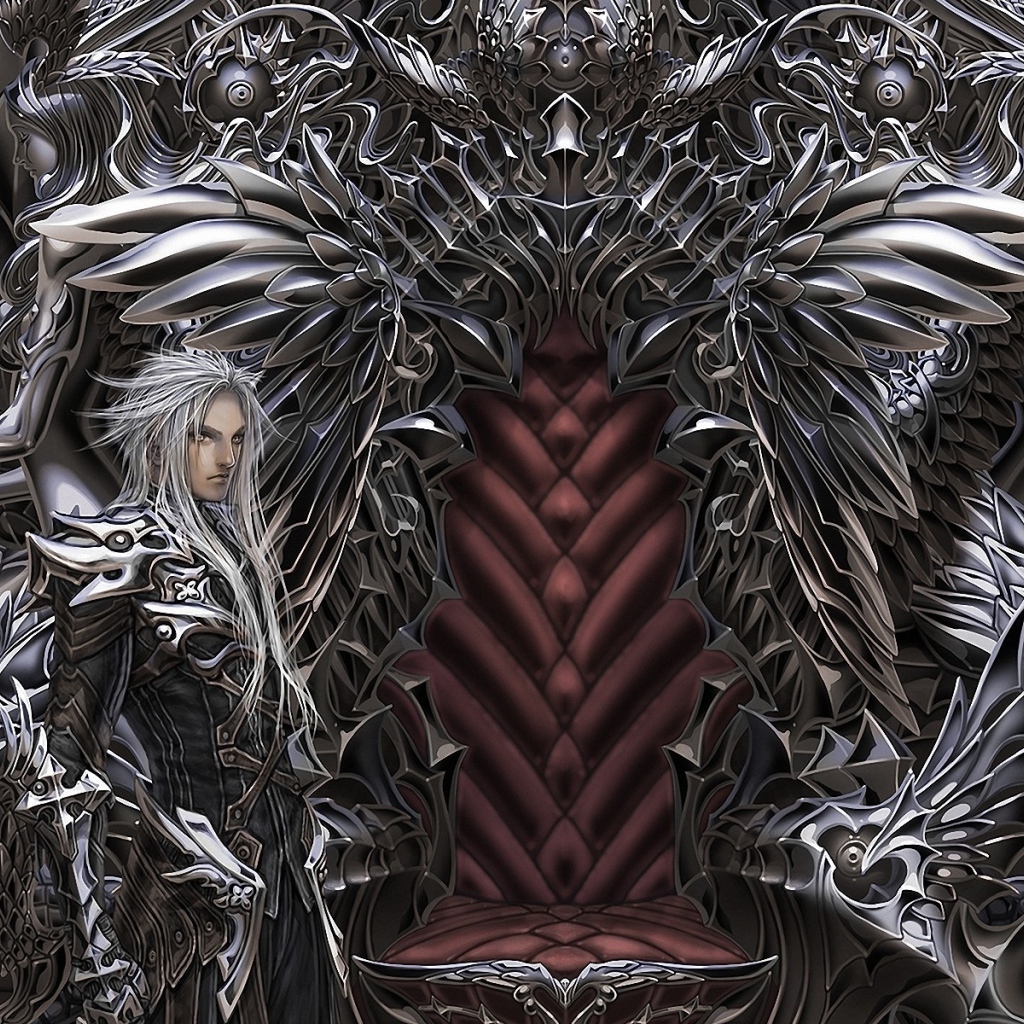 Воины охраняют трон