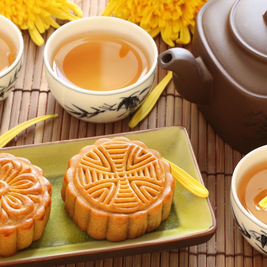 Пирог и чай