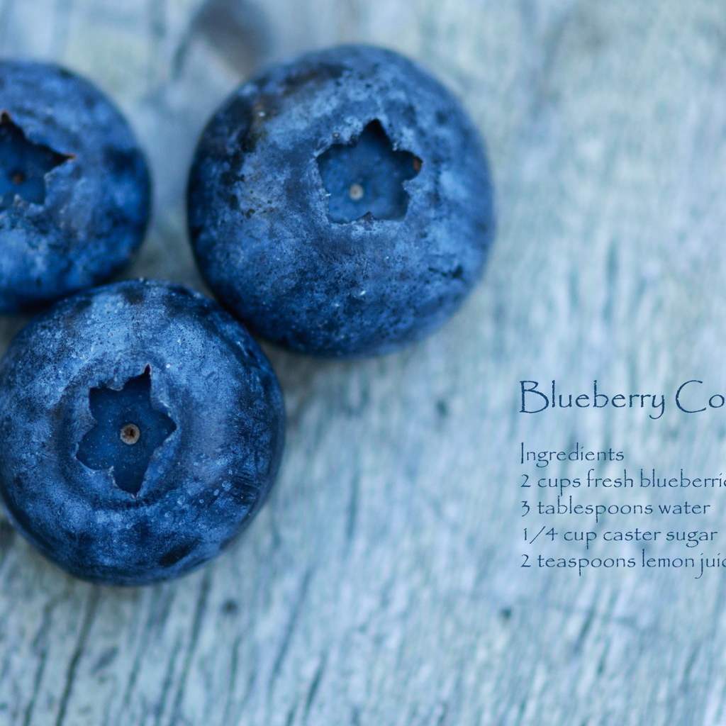 Черничный компот