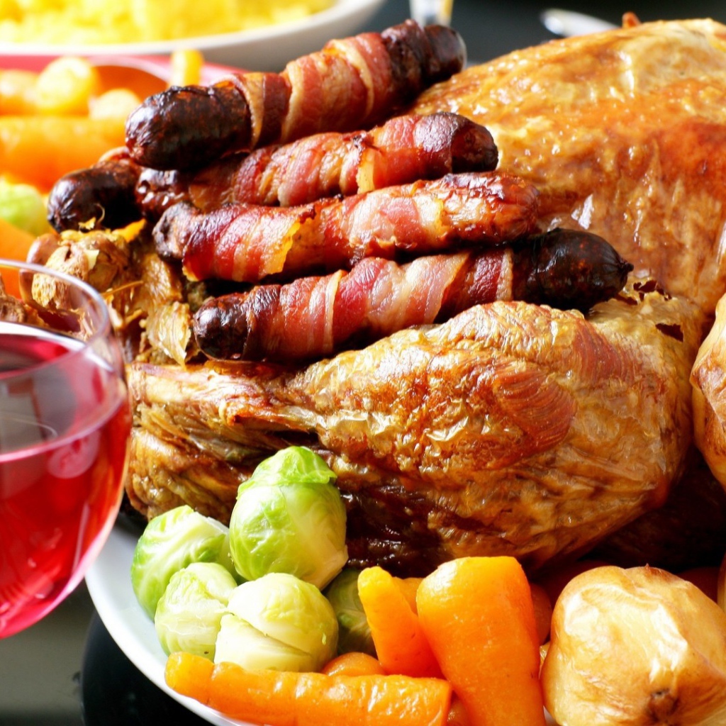 Курица с вином