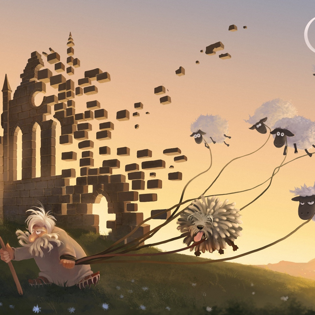 Старик с летающими овцами