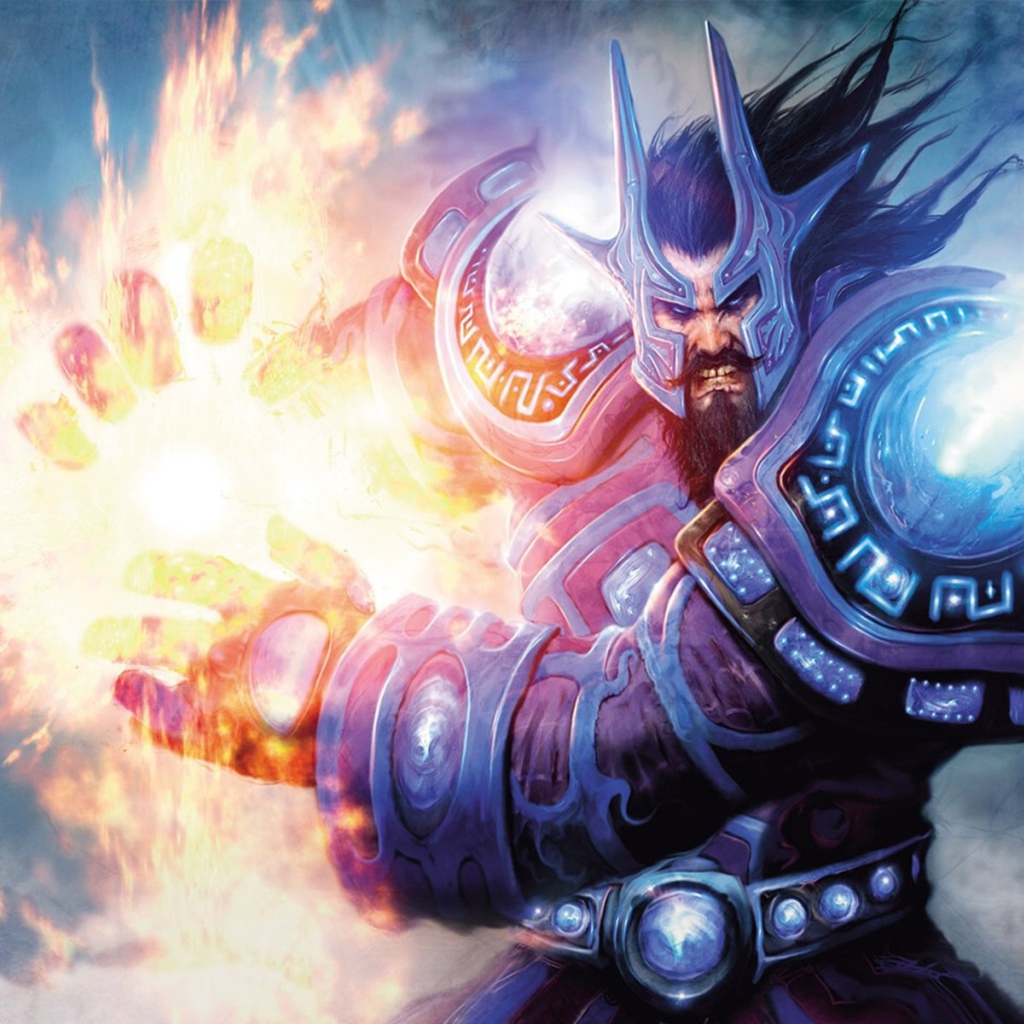 Огненный воин из игры