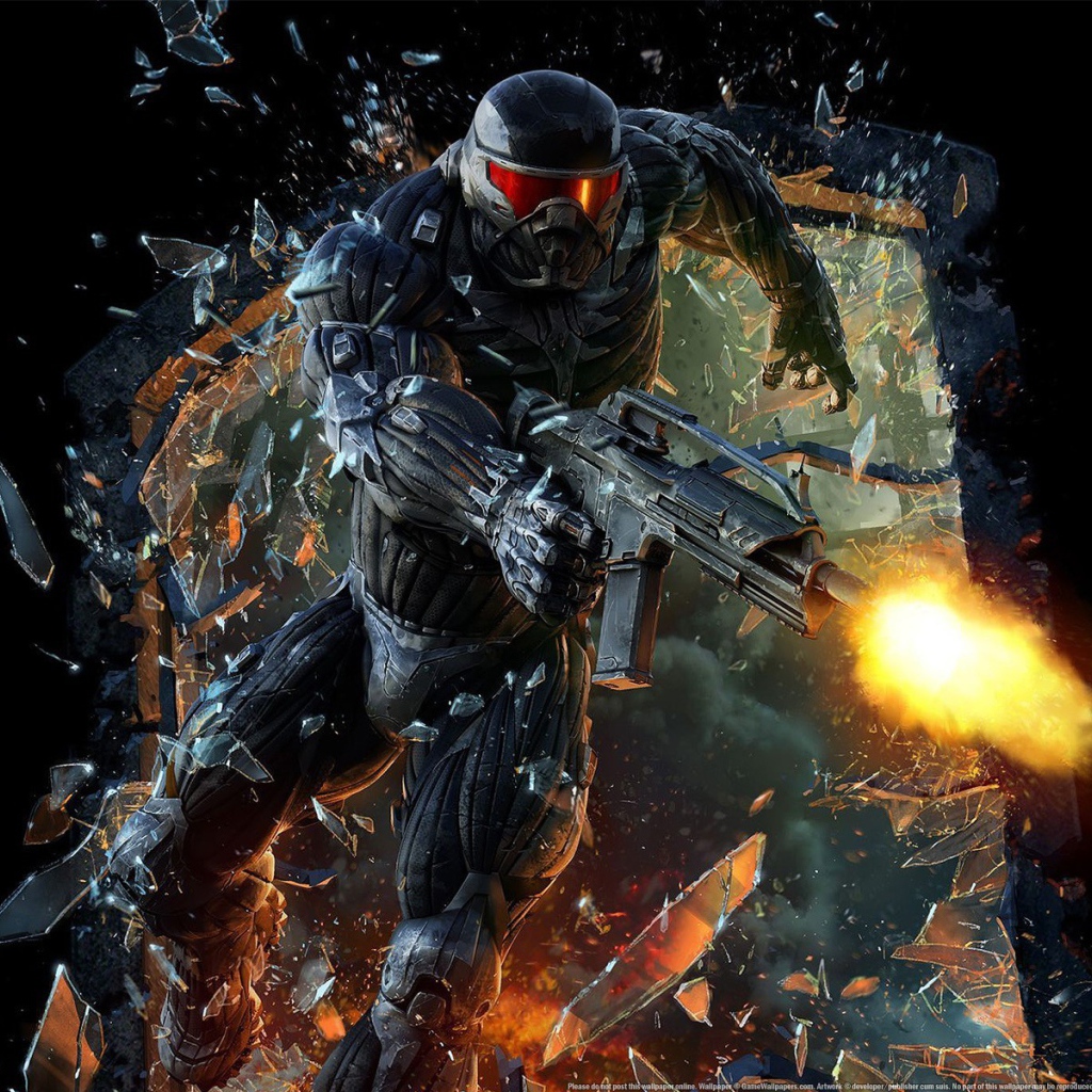 Робот из видео игры Crisis 2