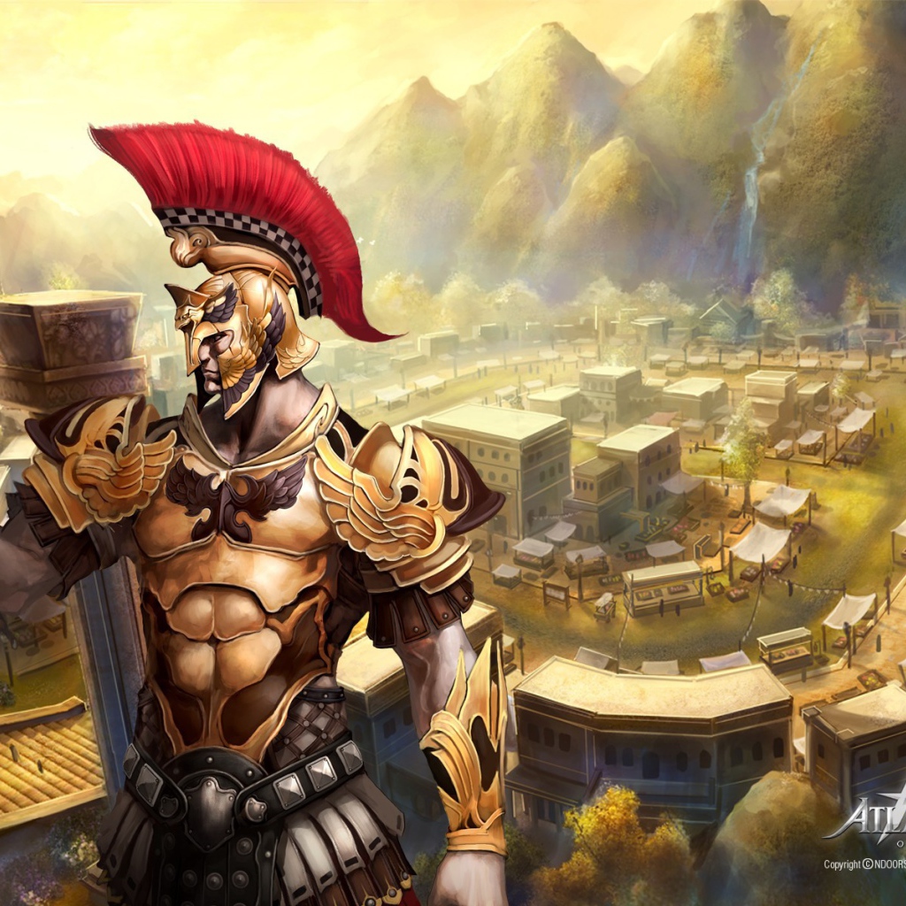 Римский воин из видео игры