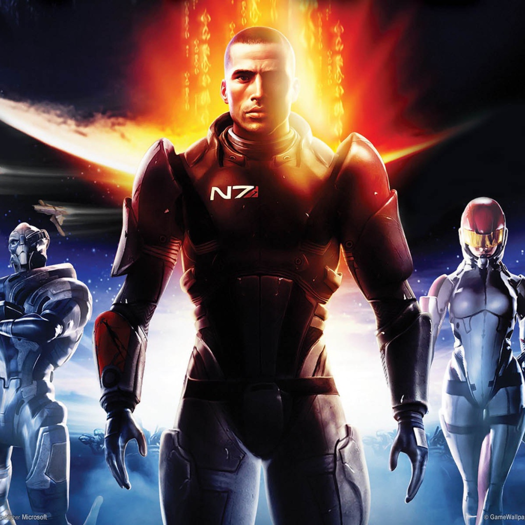 Шепард из игры Mass Effect