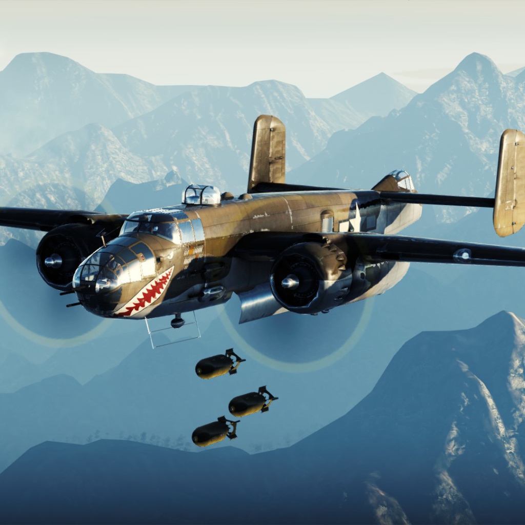 Самолет из игры War Thunder