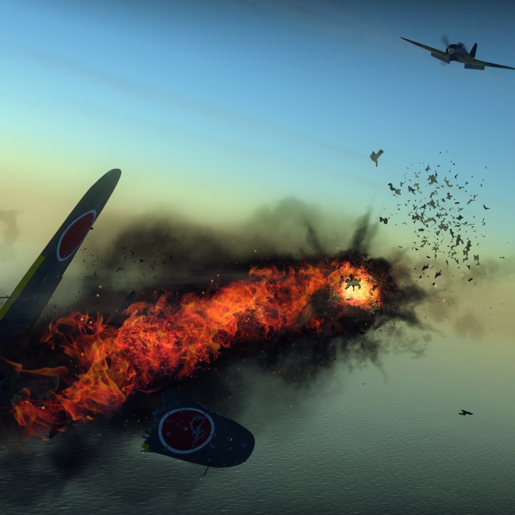 War Thunder взрыв в небесах