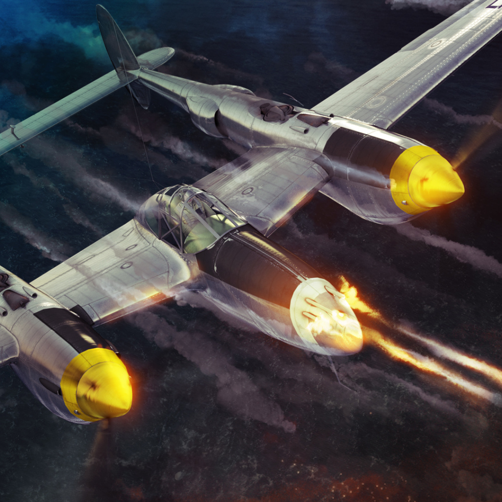 War Thunder огромный истребитель