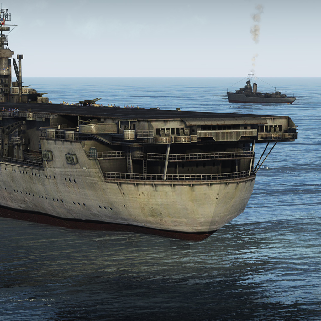 War Thunder огромный корабль