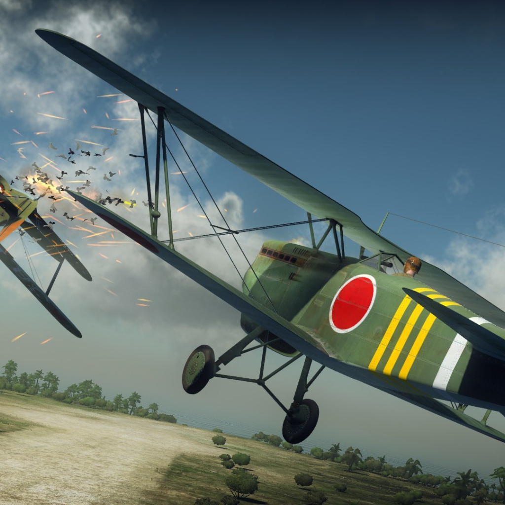 War Thunder японский самолет