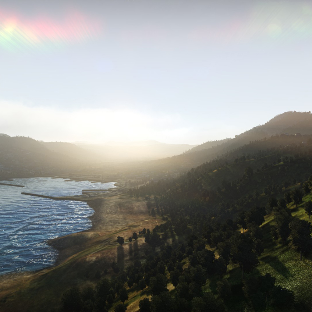 War Thunder вид на океан