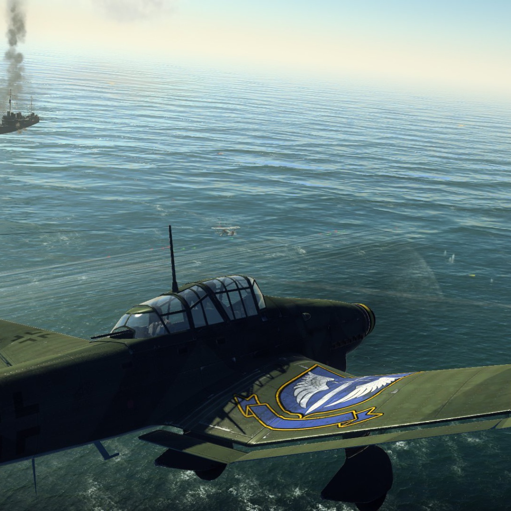 War Thunder самолет с бомбами