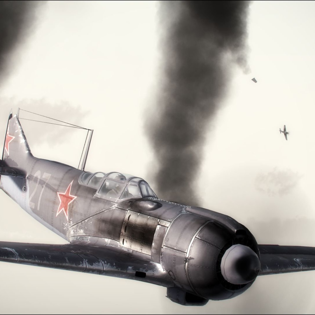 War Thunder самолет поврежден