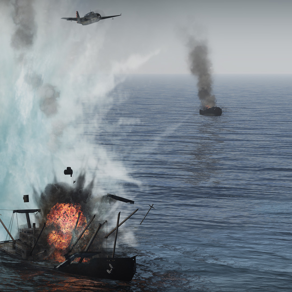 War Thunder корабль уничтожен