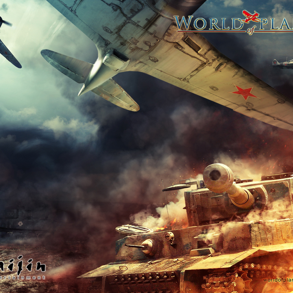 War Thunder самолет против танка