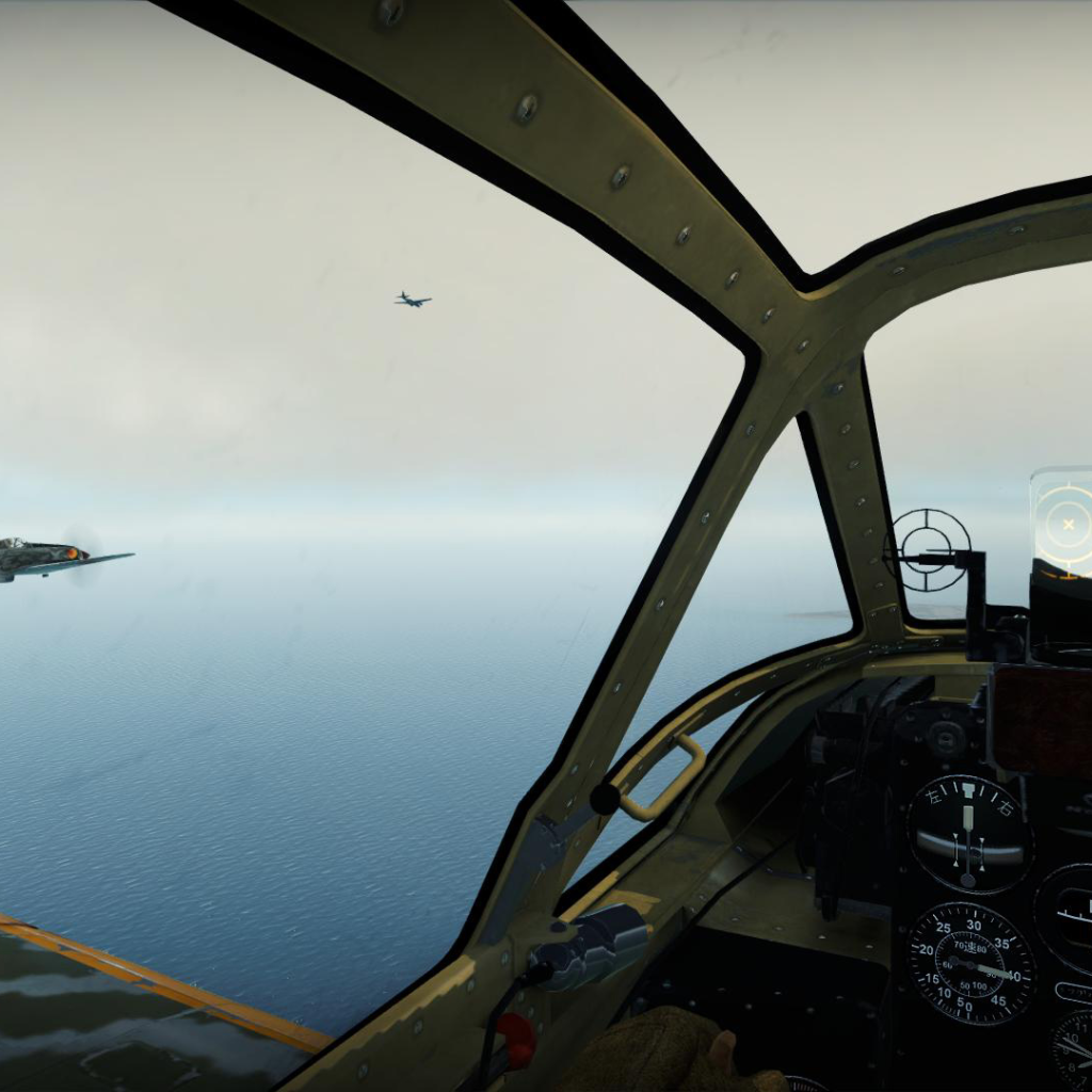 War Thunder два самолета в небесах