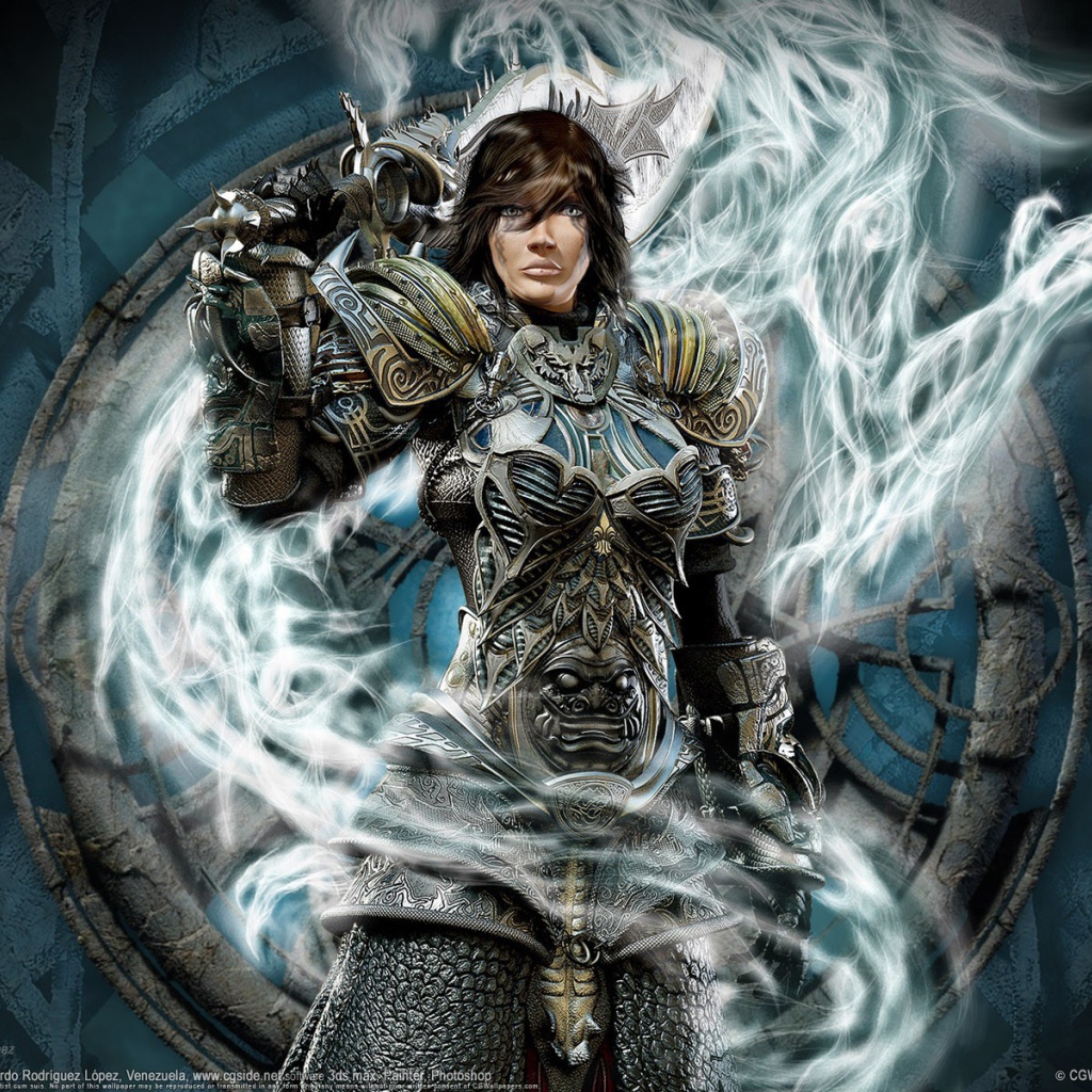 Воин дракон из игры