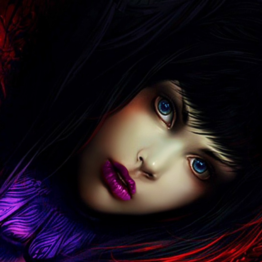 Фиолетовые губы