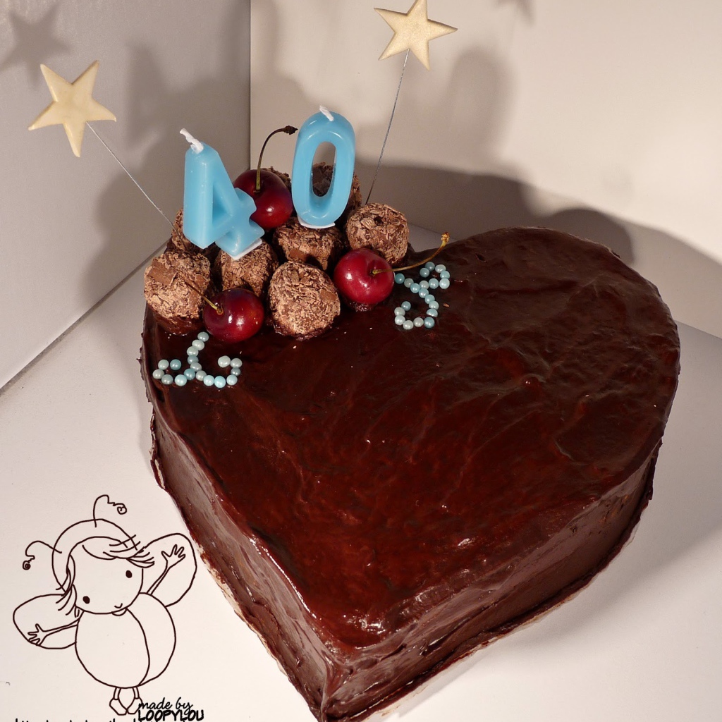 40 лет торт ко дню рождения