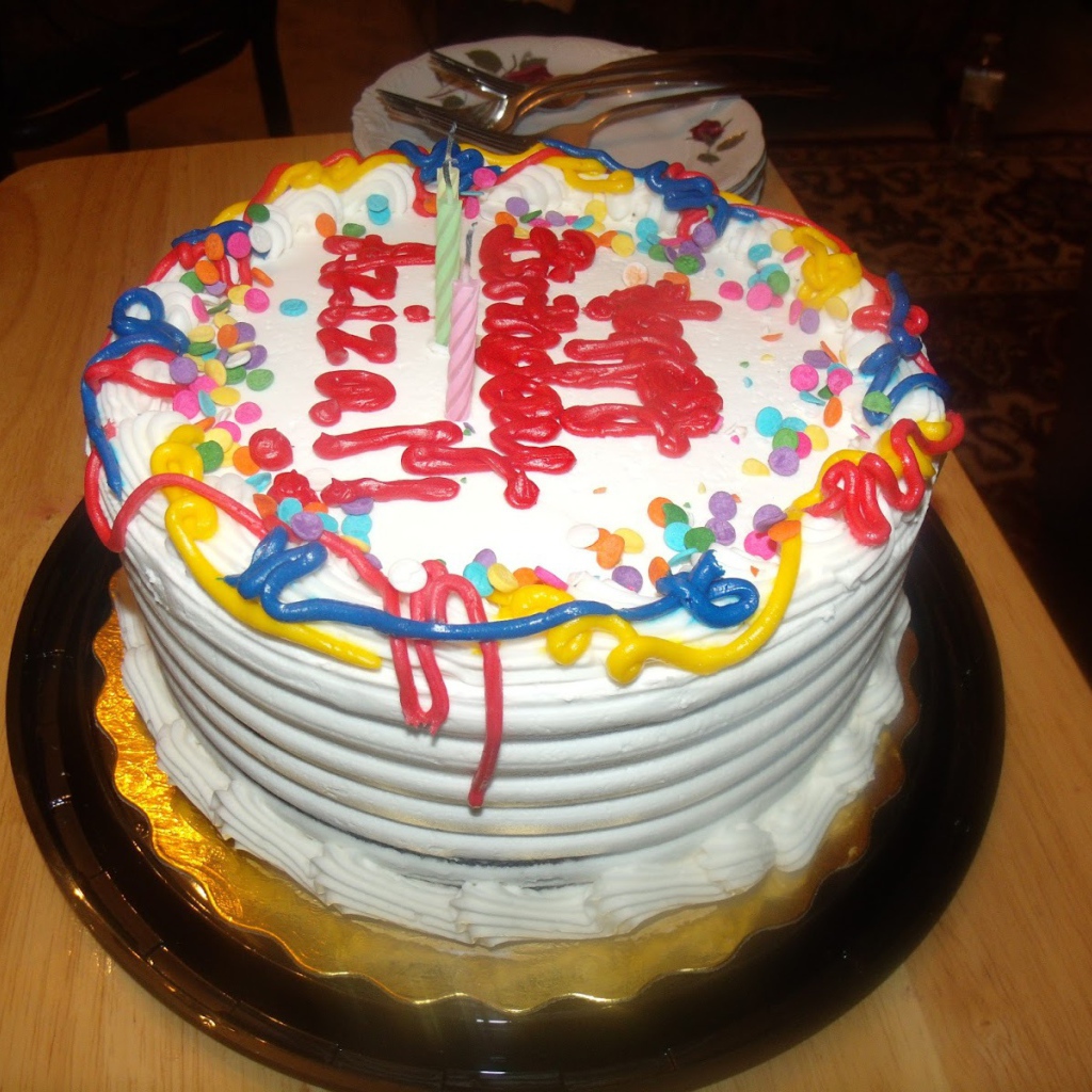 Удивительный торт ко дню рождения