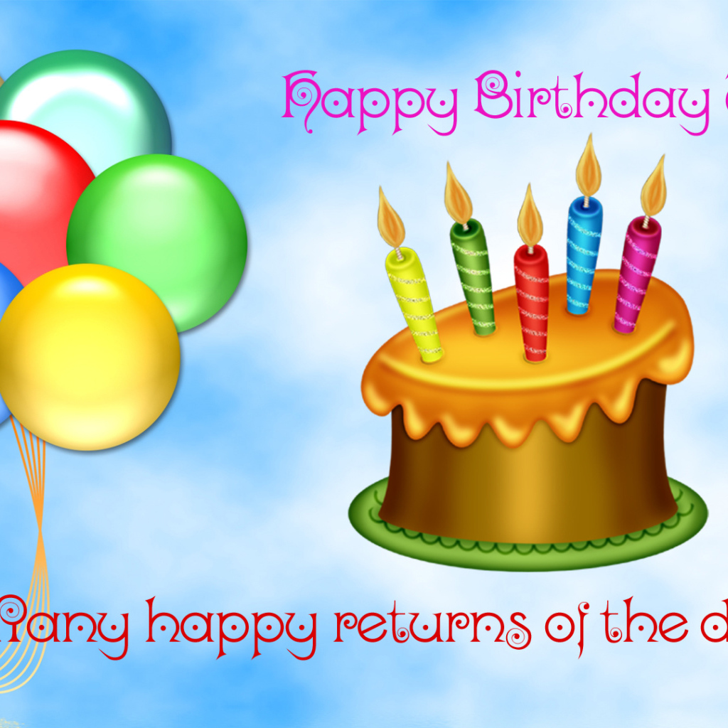 Красивое поздравление на день рождения