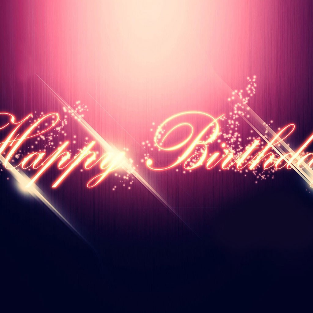 Счастья в День рождения