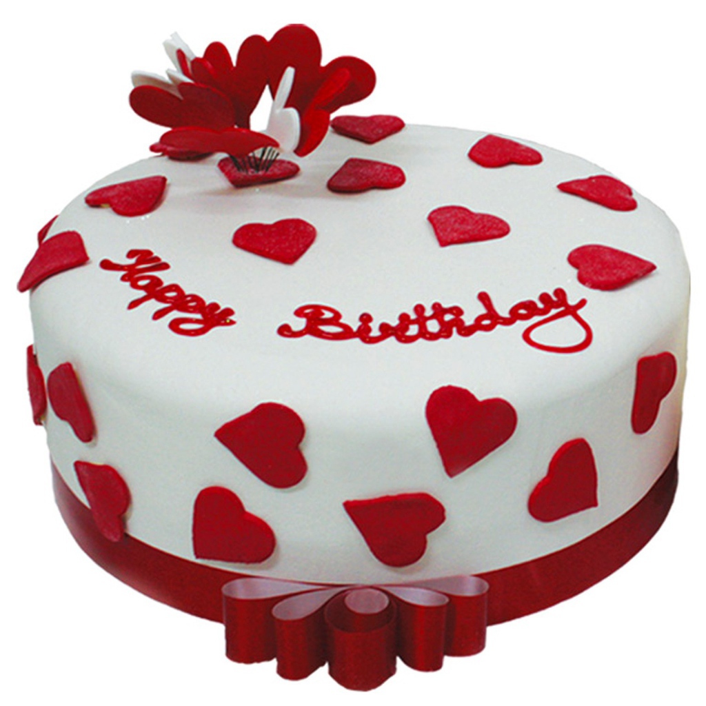 Сердце торт ко дню рождения
