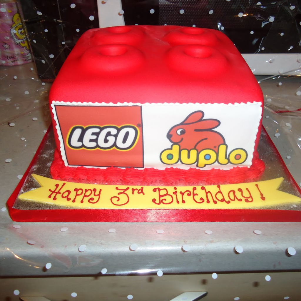  Лего торт на день рождения