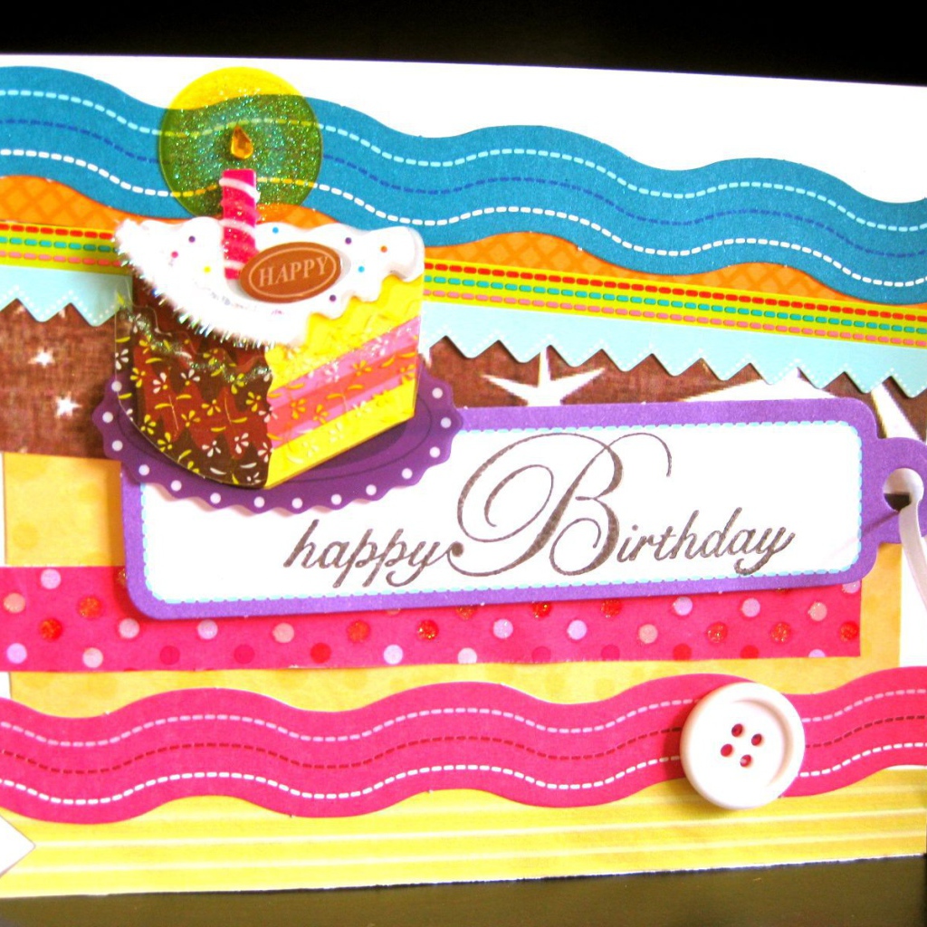 Оригинальная открытка на день рождения