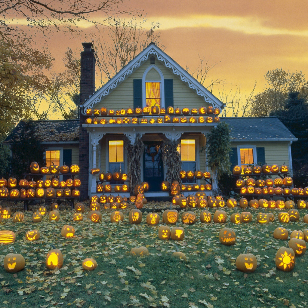  Хэллоуин потрясающие украшения