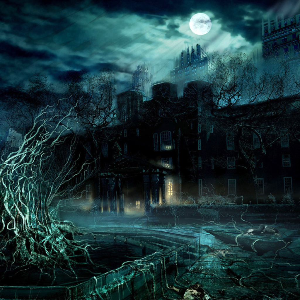 Хэллоуин Особняк с привидениями