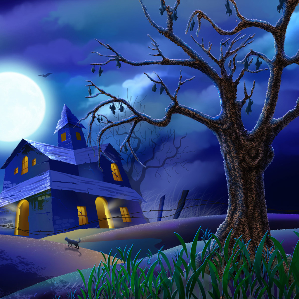 Хэллоуин странны особняк