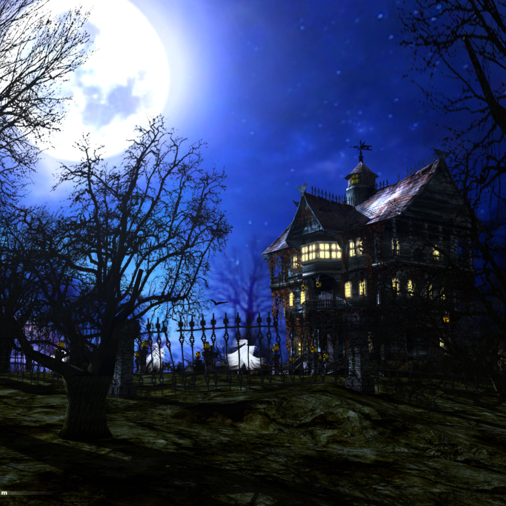 Хэллоуин дом привидений