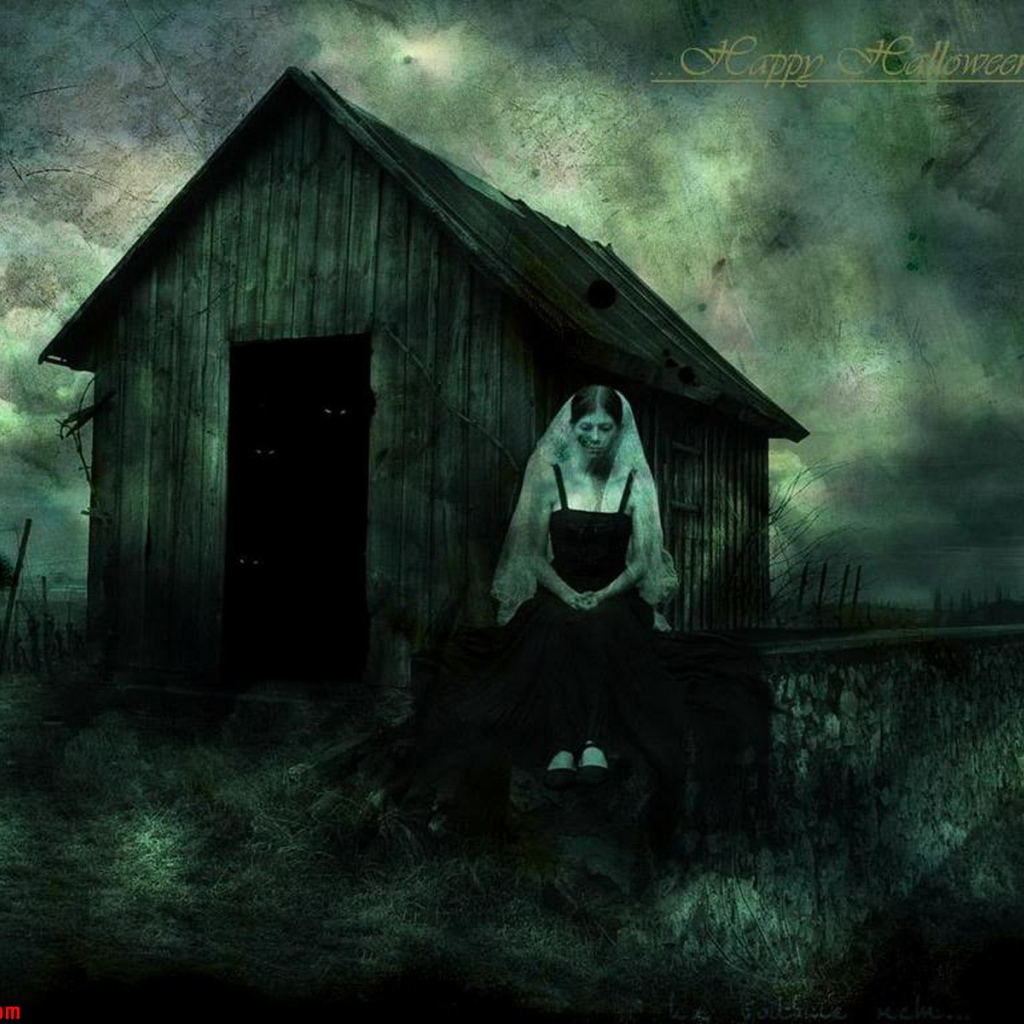 Хэллоуин призрак мертвой невесты
