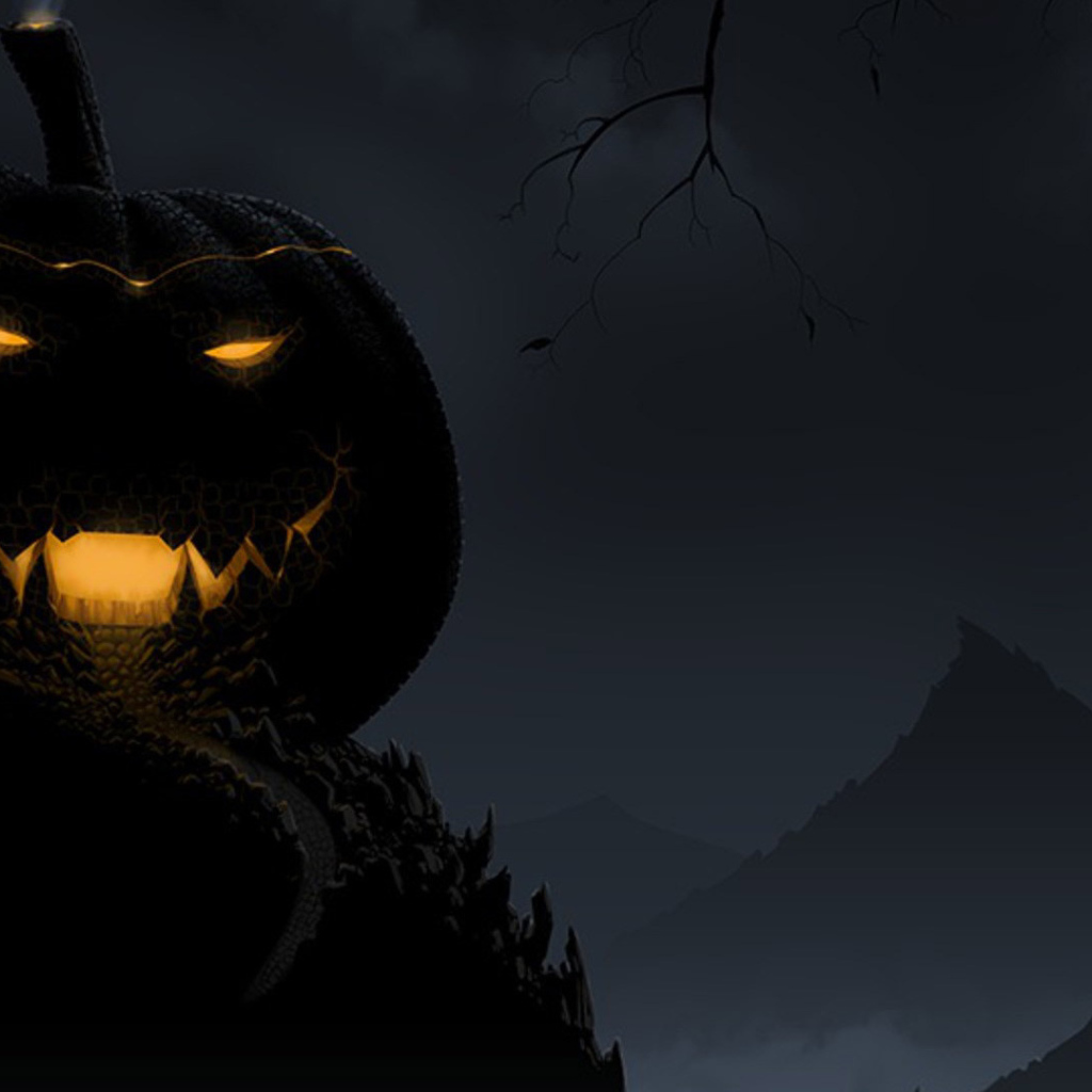 Хэллоуин дома из тыквы