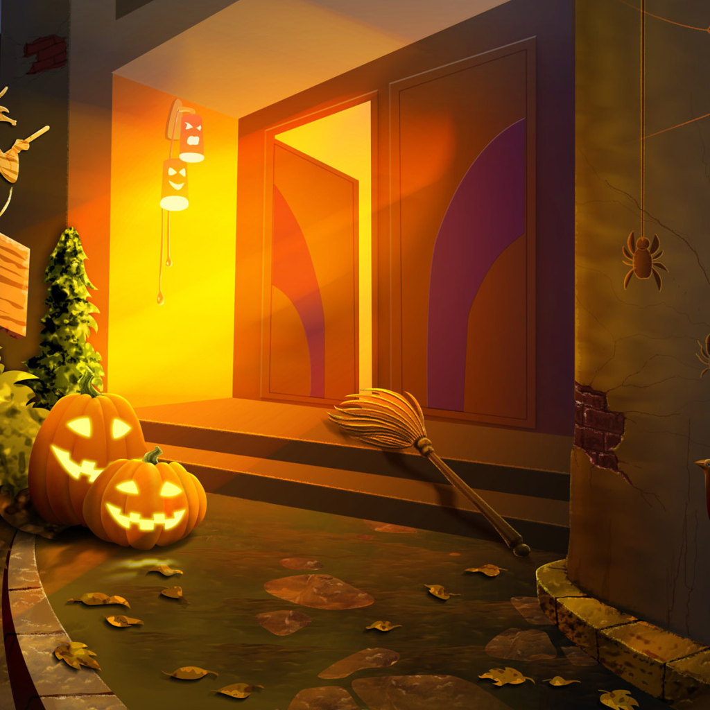 Хэллоуин дом ведьм