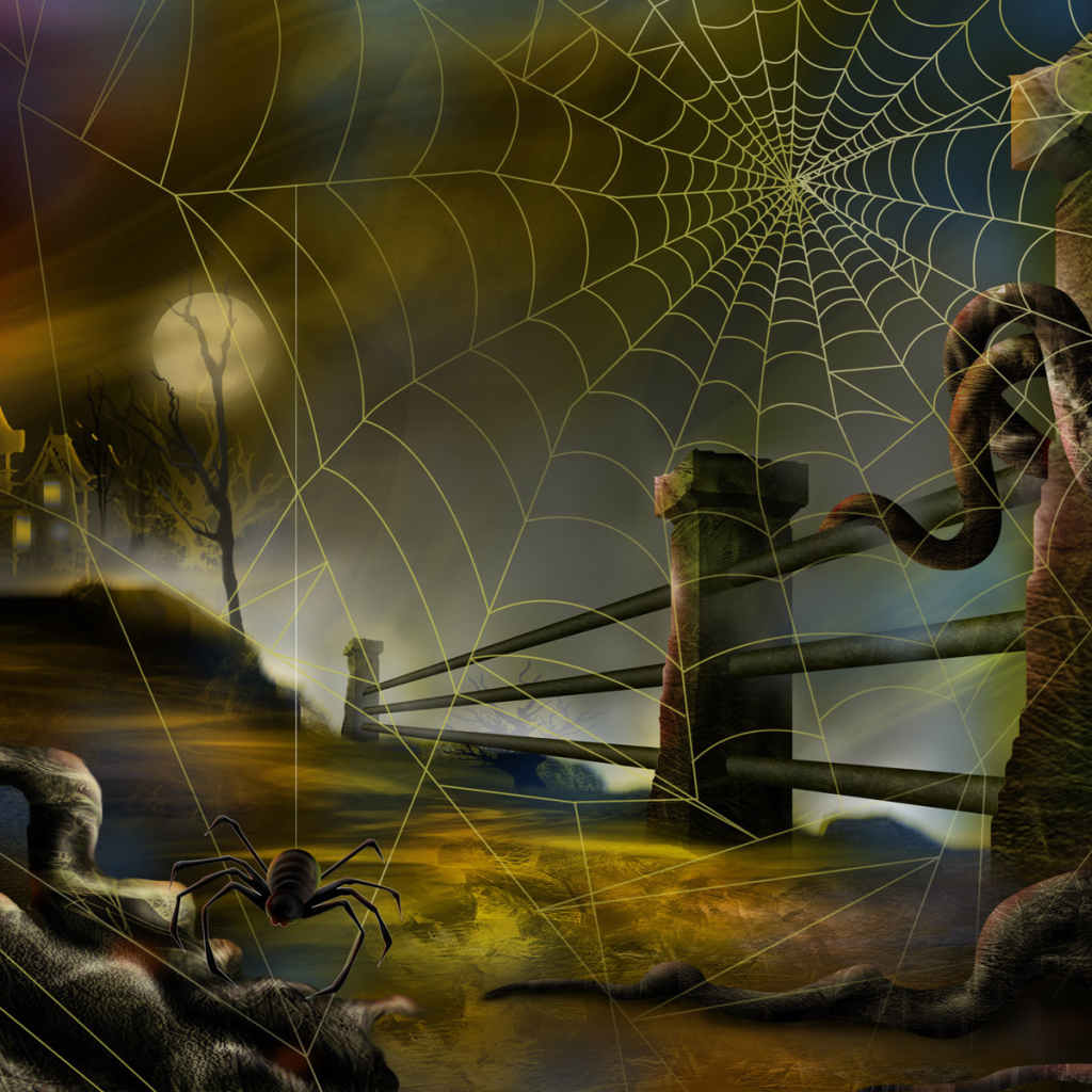 Хэллоуин паук