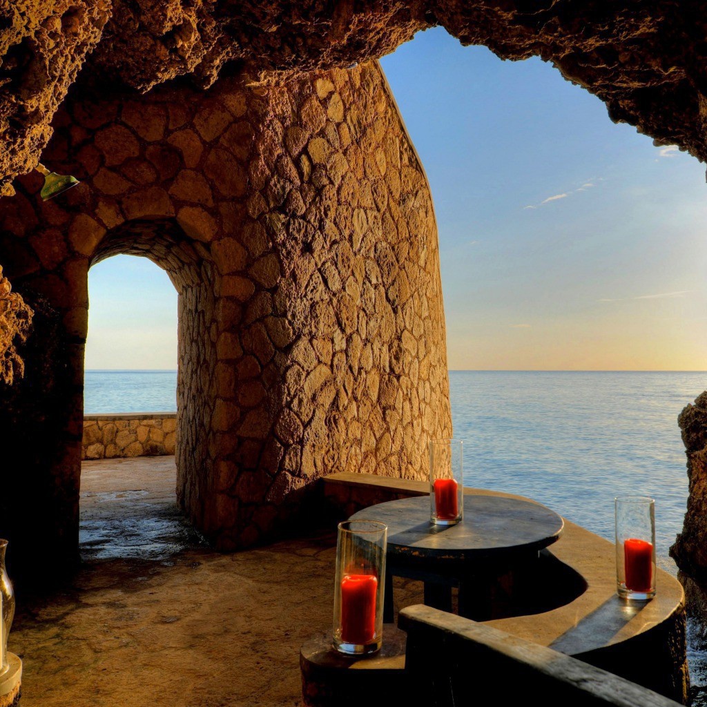 Балкон на берегу океана