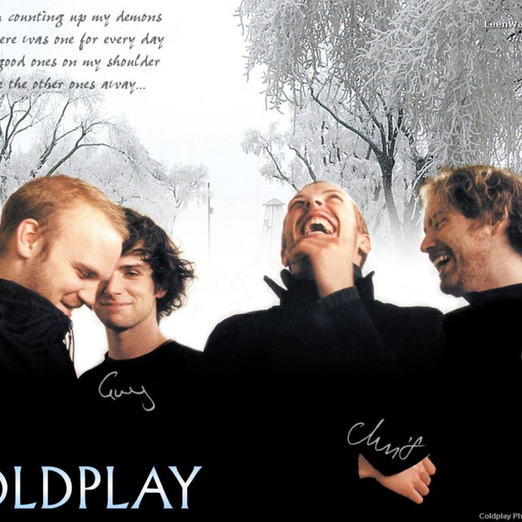 Coldplay группа и их подписи