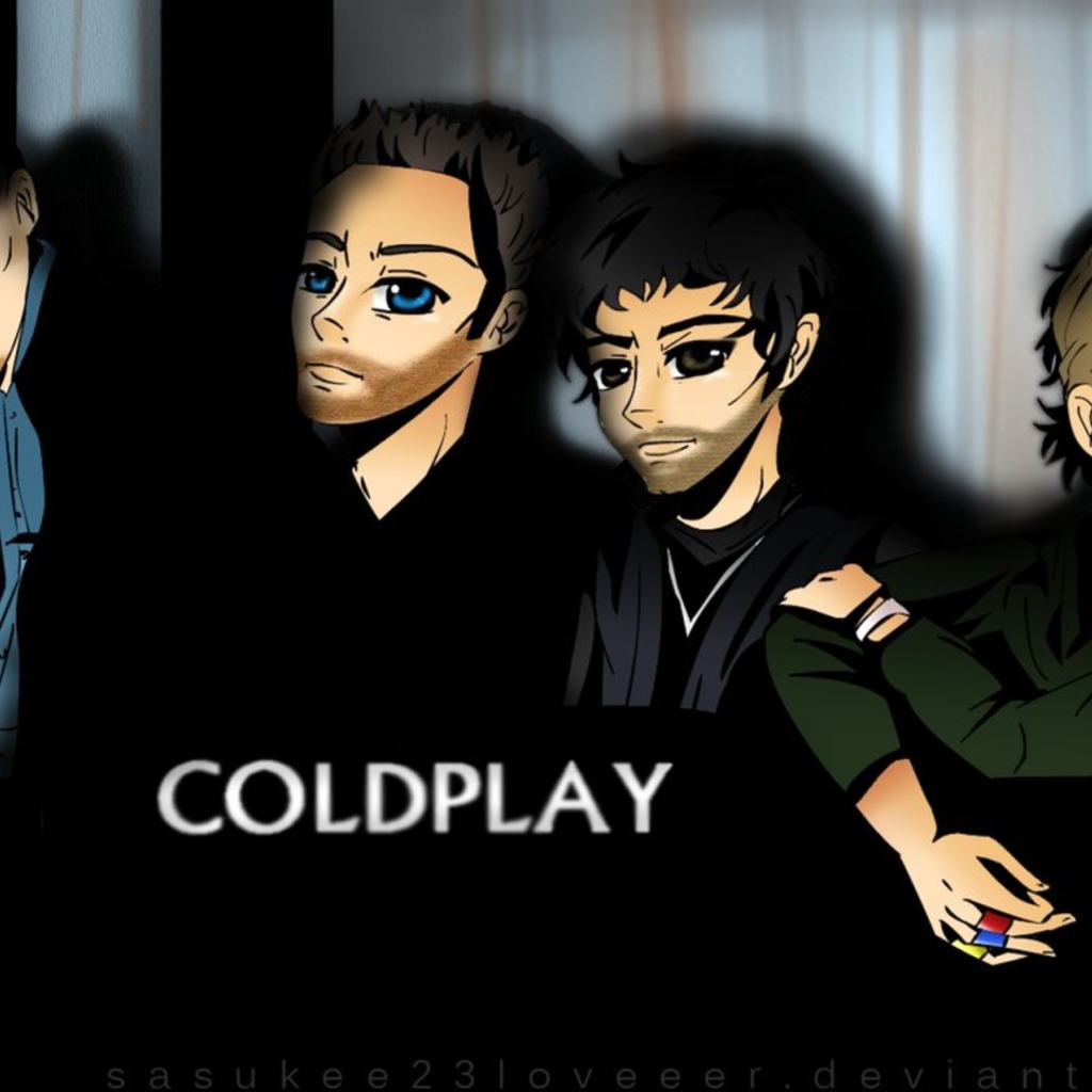 Coldplay рисунок