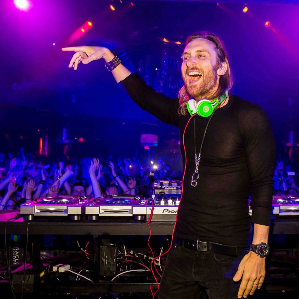 David Guetta на сцене