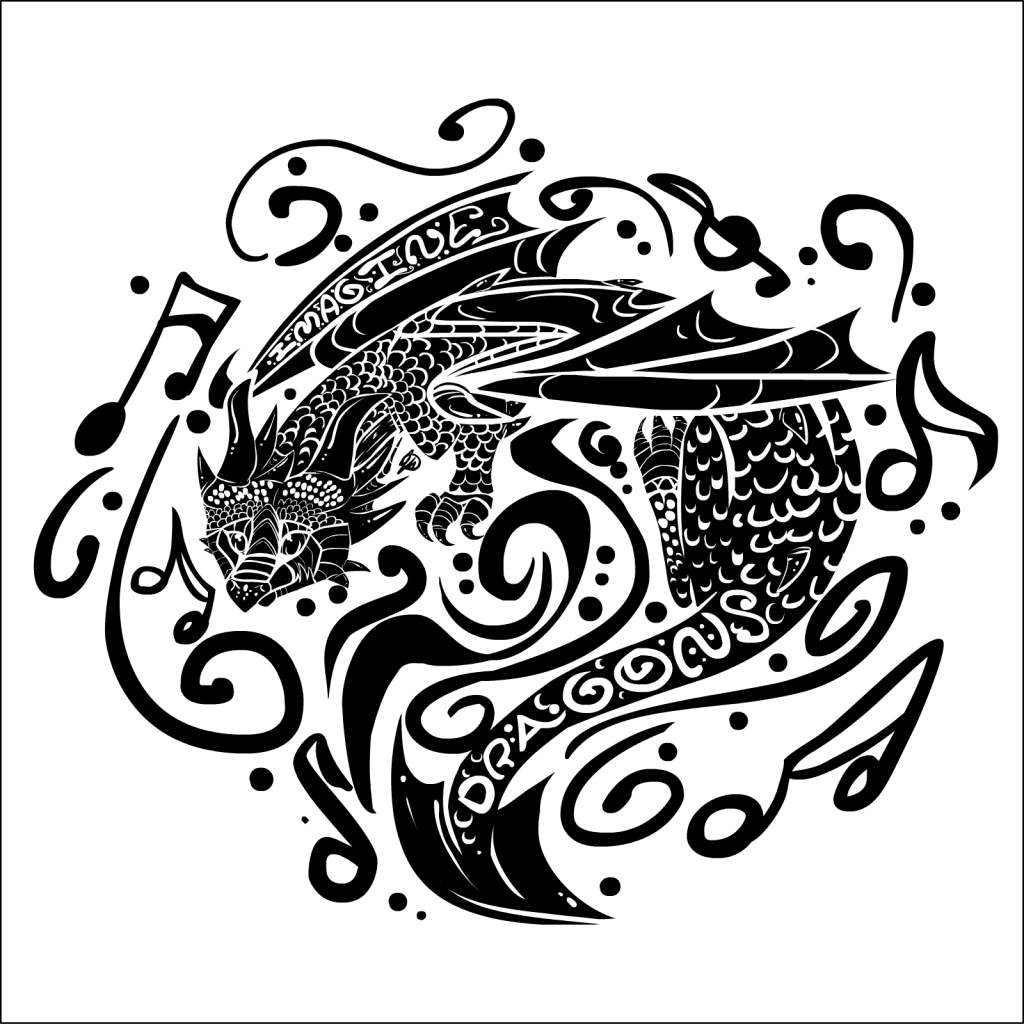 Imagine Dragons: татуировка знак группы