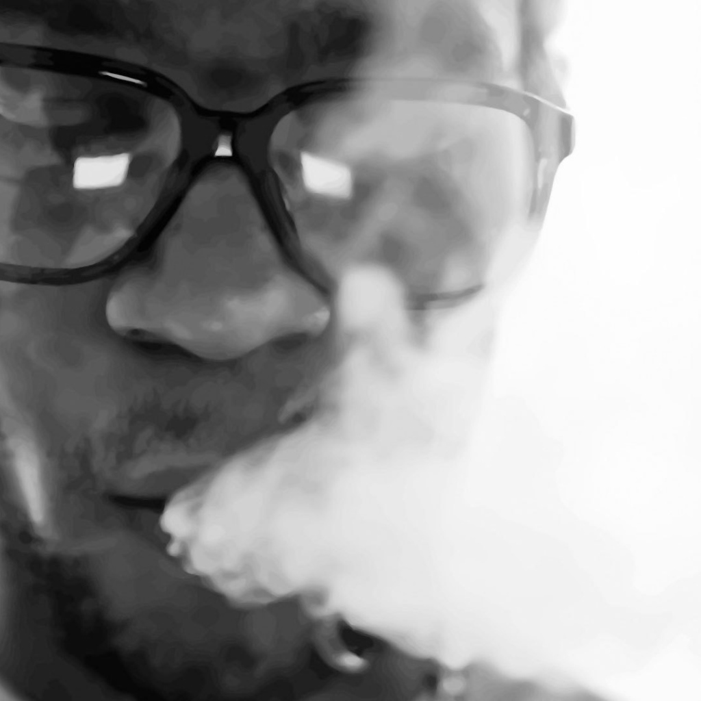 Kid Cudi выпуская дым