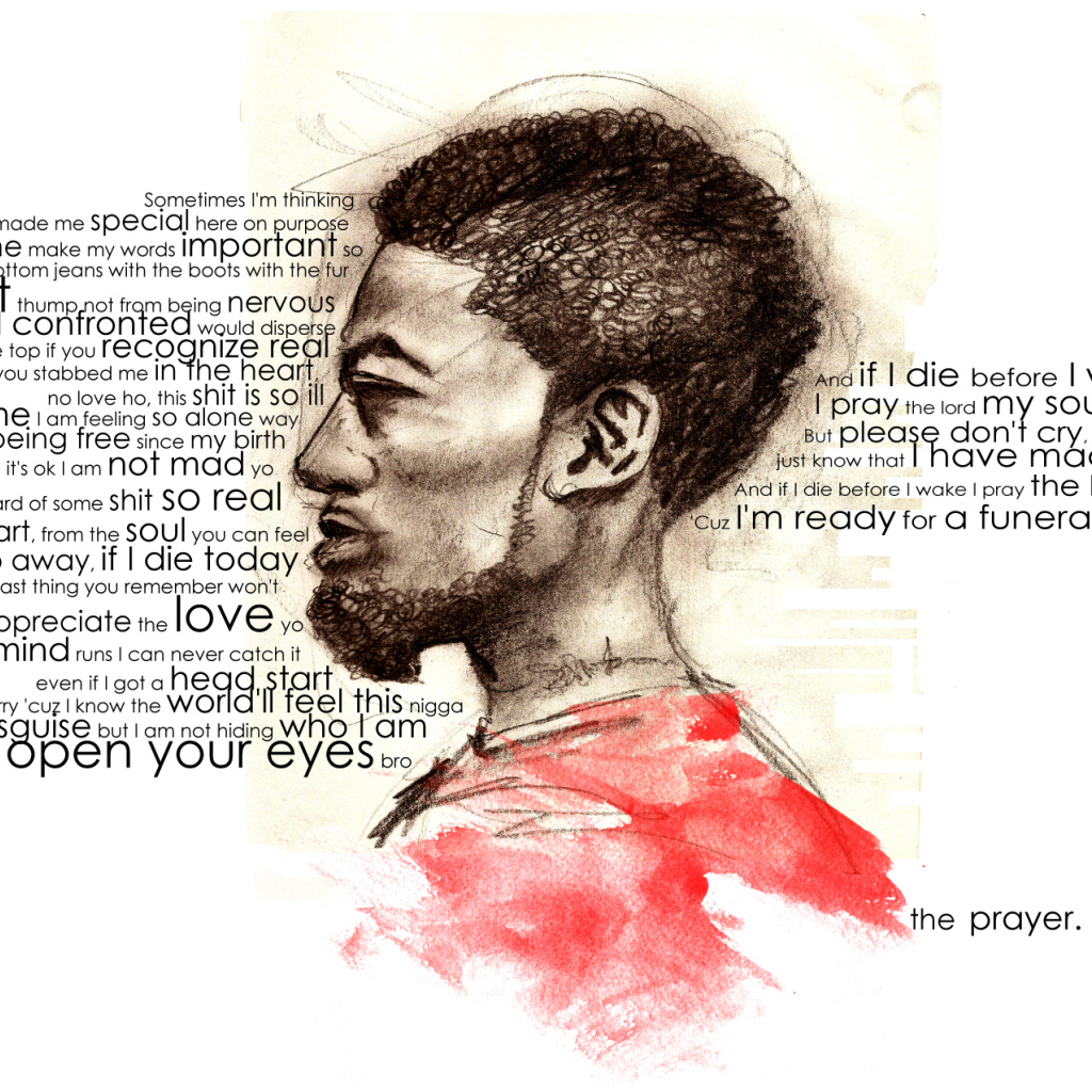 Kid Cudi рисунок