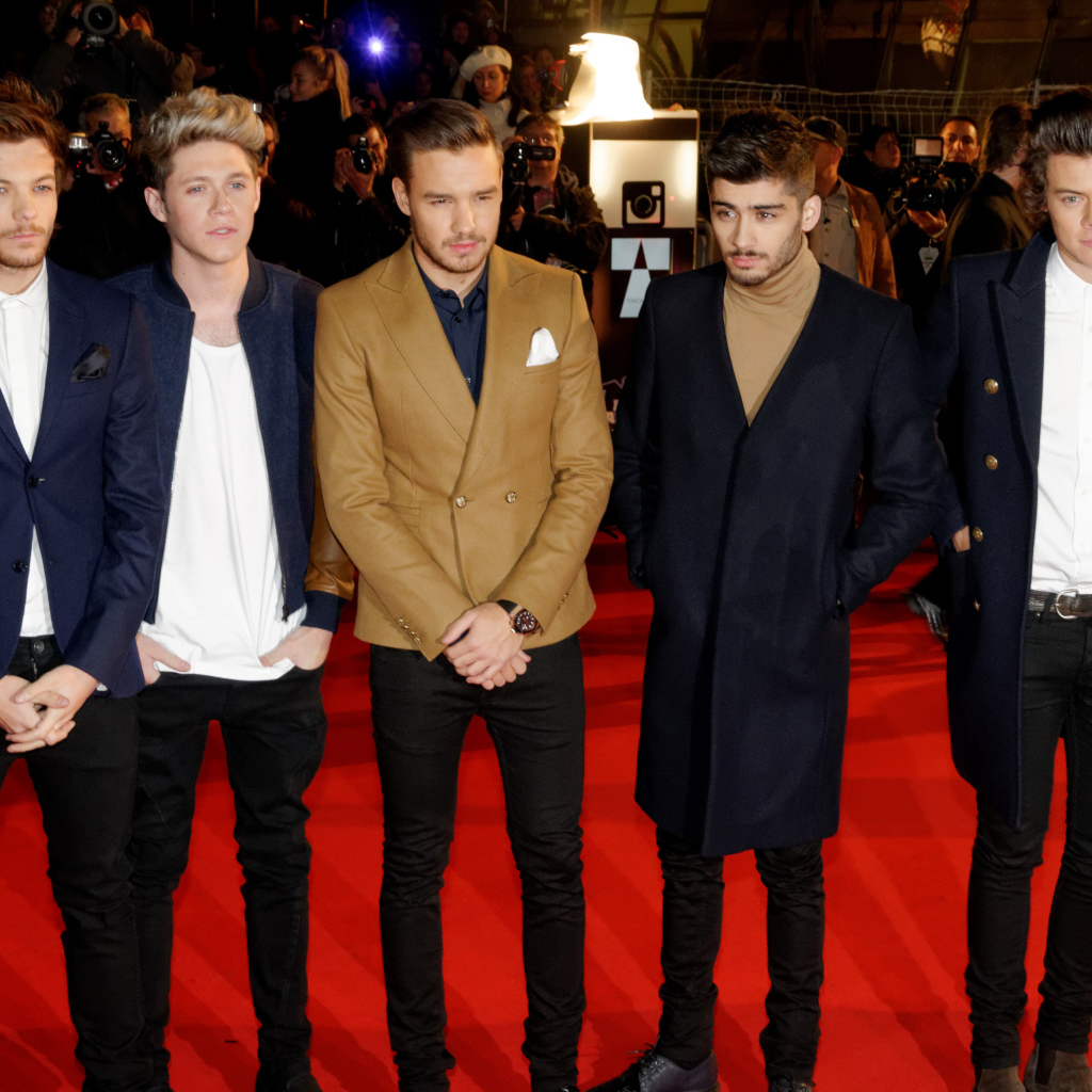 One Direction на красной дорожке