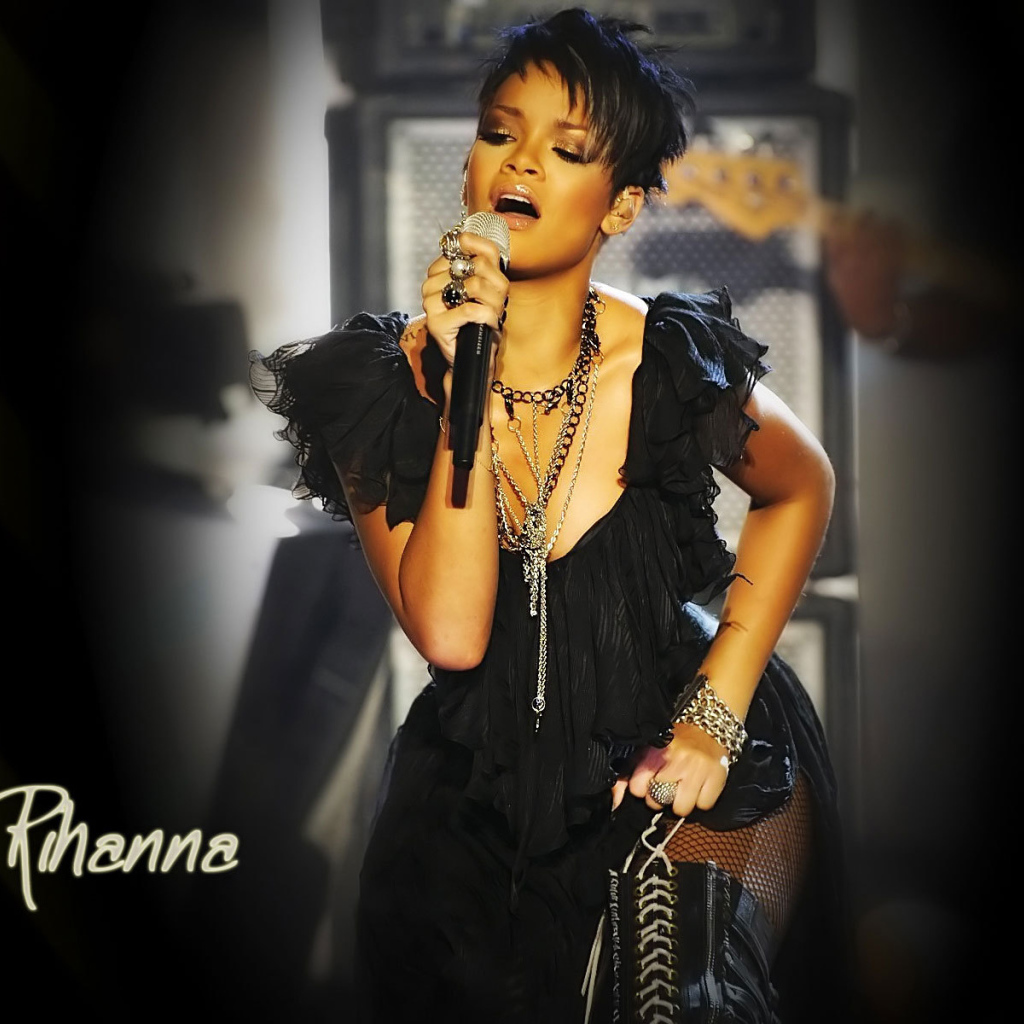 Rihanna на концерте