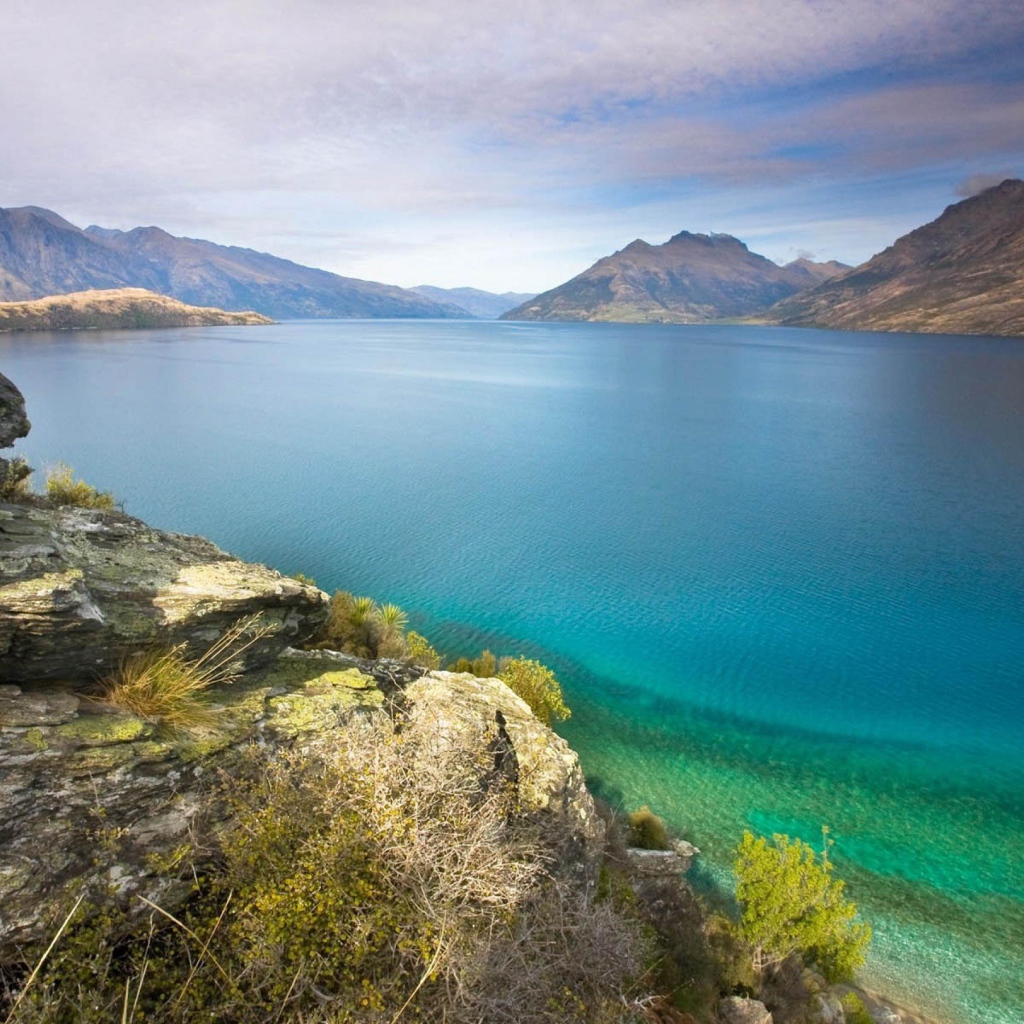 Голубое озеро