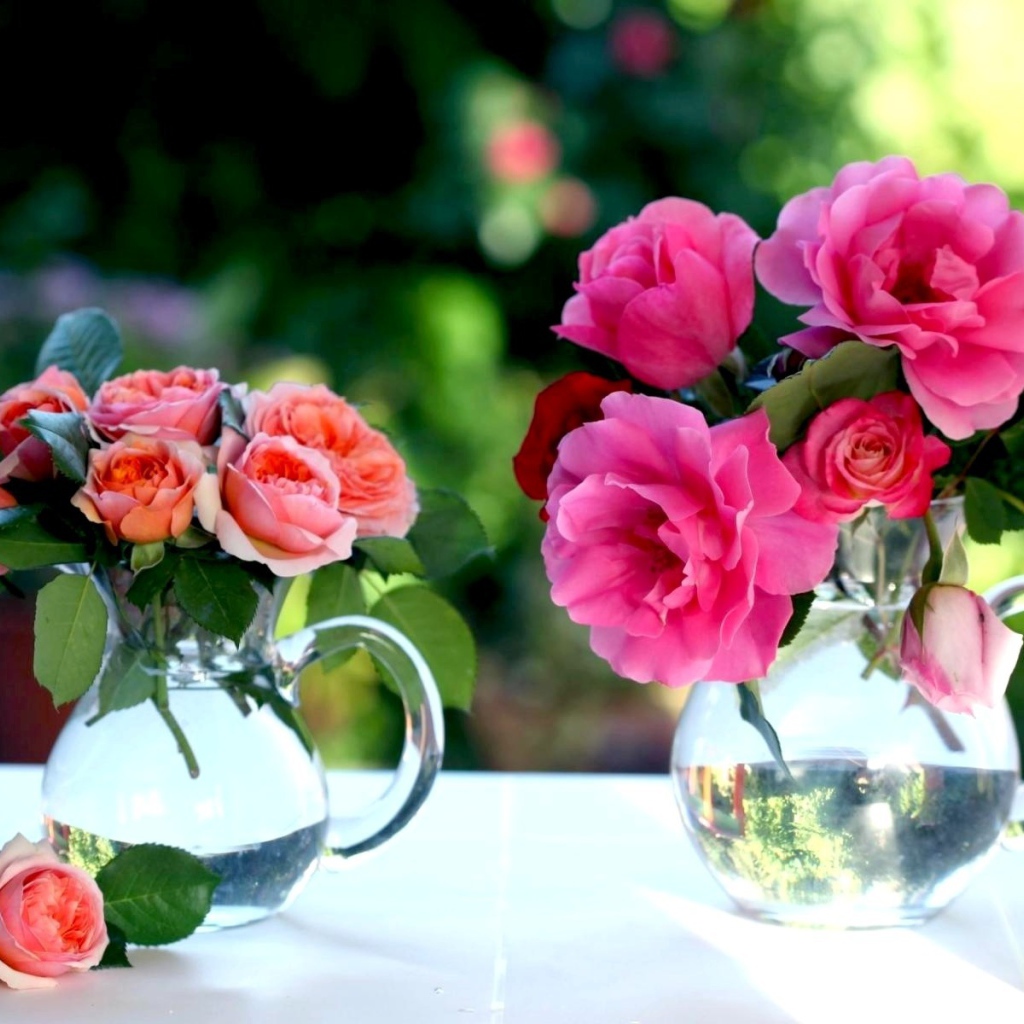 Натюрморт с розами