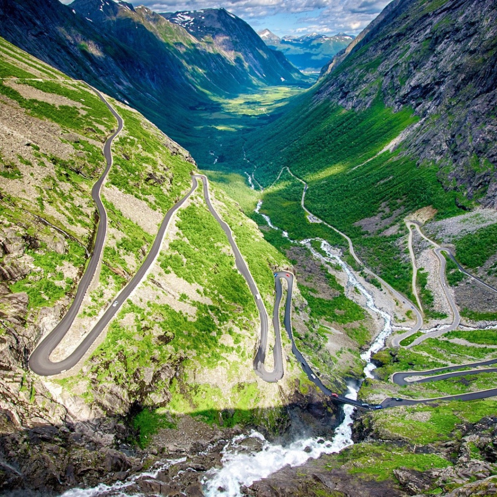 Серпантин дорог